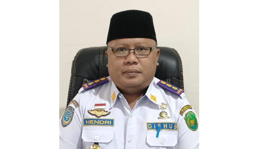 Kadis Dishub Kota Hendri Kuniawan