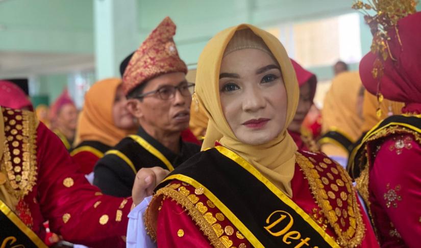 Mahasiswi Institut Agama Islam Negeri (IAIN) Curup, asal Kabupaten Bengkulu Utara, Provinsi Bengkulu Detty Heriana Foto/Dok Nt