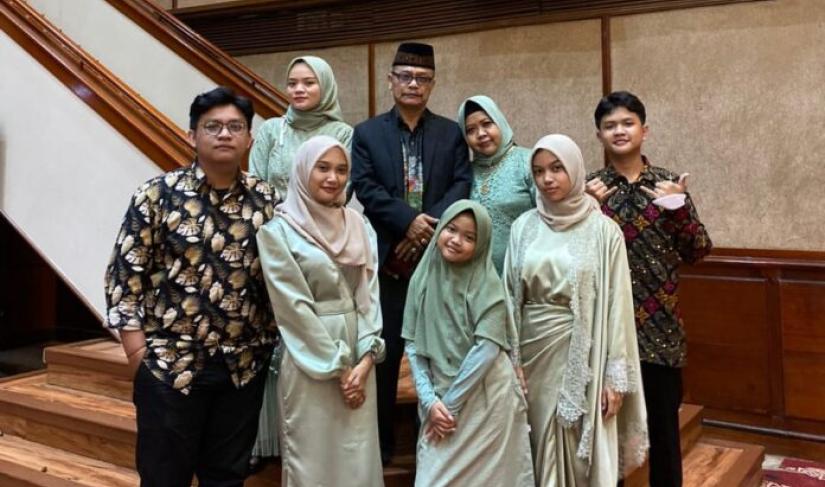 Foto Bersama Alfian Rusdi Hasibuan dan Keluarga Foto/Dok