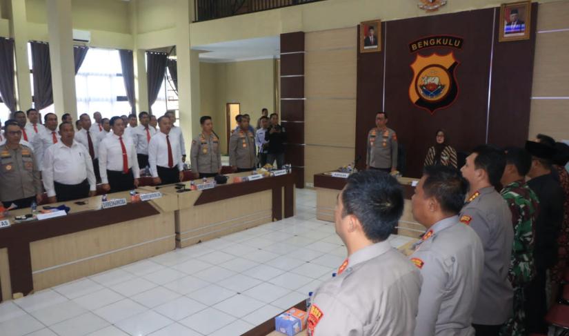 Polda Bengkulu Sosialisasi Perjanjian Kerjasama Polri-Dewan Pers, Senin (28/8/23).