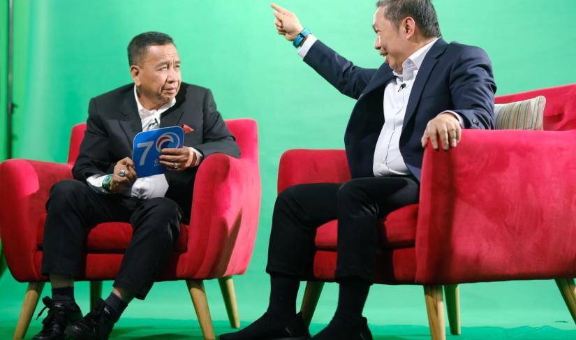 Dialog dalam Gelora TV.