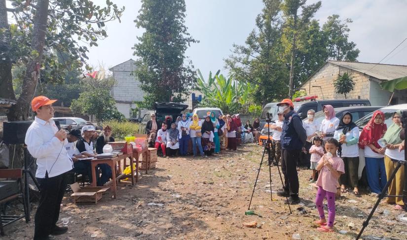 Relawan Bogor Resmikan Kampung Anies. 