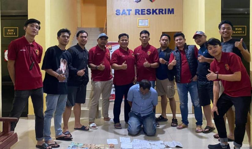 Petugas Unit Pidum Satreskrim Polres Lebong Polda Bengkulu yang dipimpin oleh Kanit Pidum Ipda Welfrid BL Tobing, berhasil mengungkap tindak pidana perjudian jenis togel.