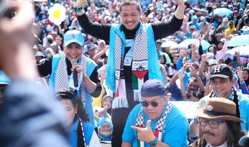 Partai Gelora Galang Dana Ratusan Juta untuk Palestina.