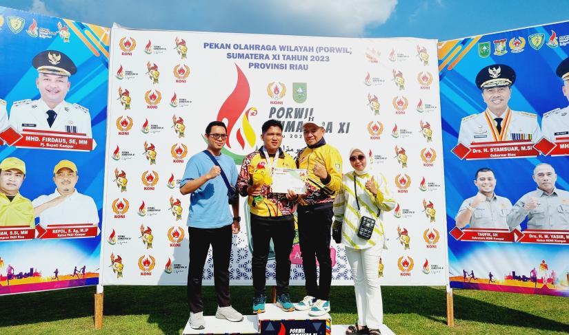 Bengkulu Raih 4 Medali Sementara di Ajang Porwil XI Sumatera.