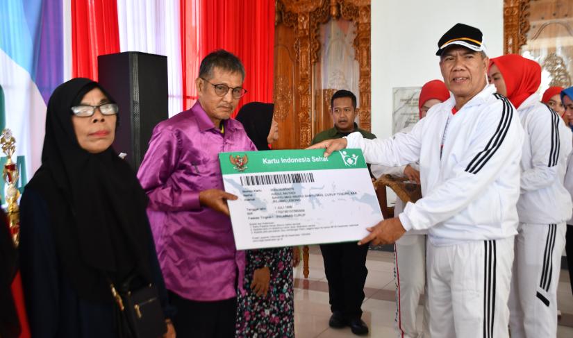 Peluncuran UHC BPJS Kesehatan di Rejang Lebong.