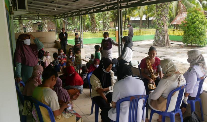 28 Warga Teluk Sepang Alami Gangguan Pernafasan