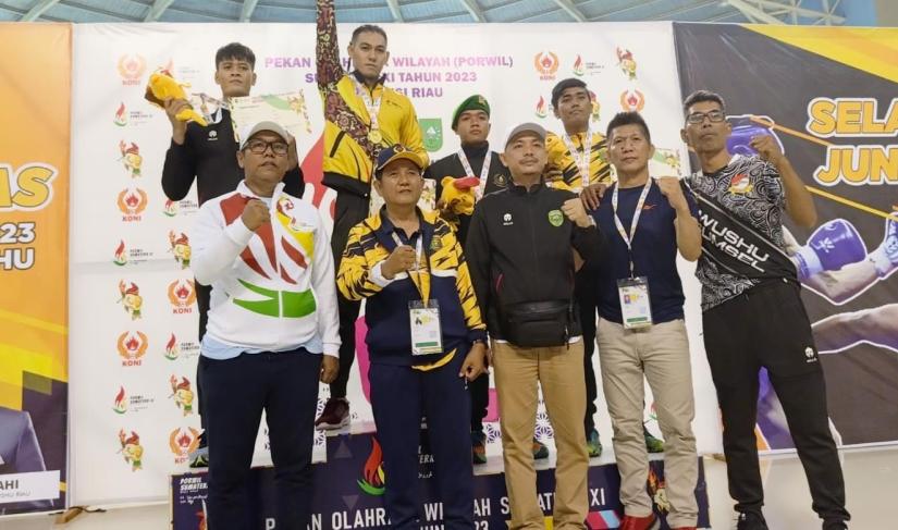 13 Medali dan Tiket PON Aceh Dipegang Kontingen Provinsi Bengkulu di Porwil XI Riau.