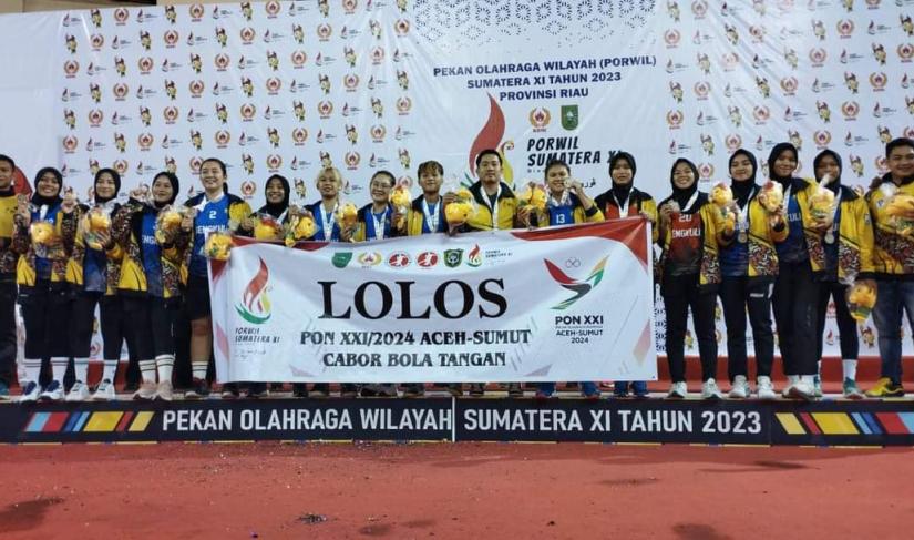 Kontingen Bengkulu dalam Porwil XI Riau 