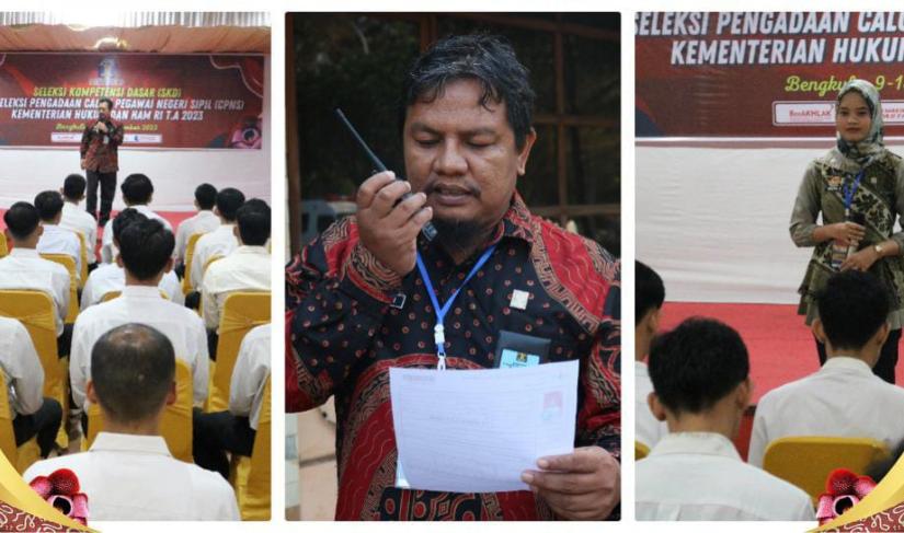 Kakanwil Kemenkumham Bengkulu Pantau Rangkaian SKD.