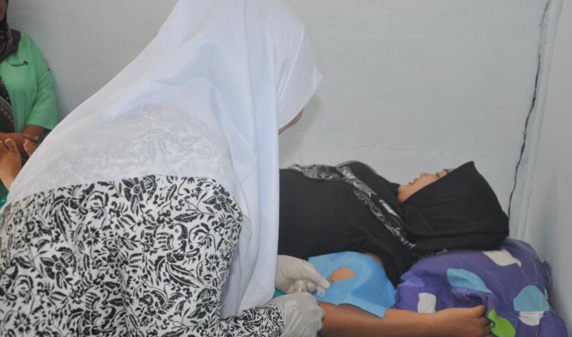 Pelayanan pemasangan alat kontrasepsi KB/dok.Istimewa