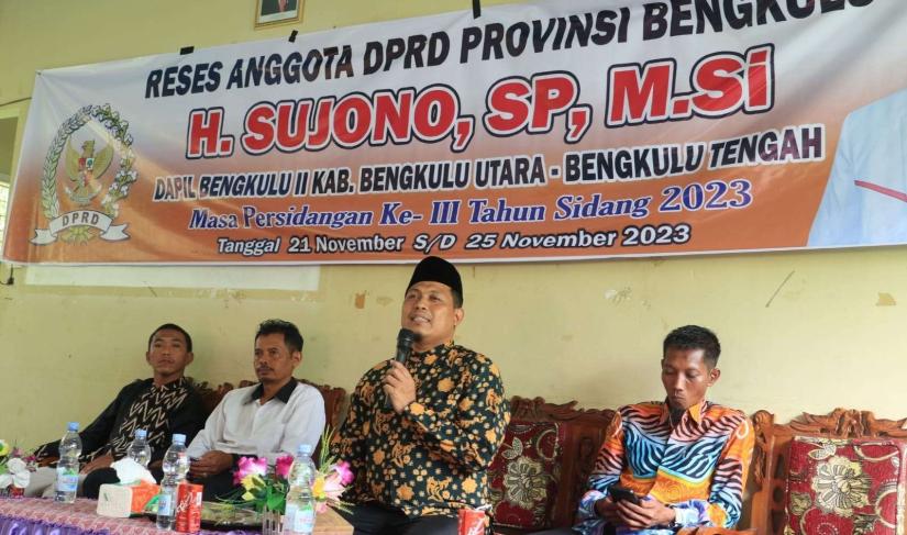 Reses masa sidang ke III Tahun 2023 DPRD Provinsi Bengkulu.