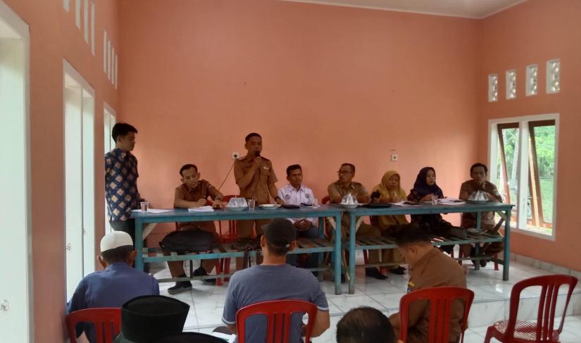 Kegiatan musrembang Des desa sawang lebar kecamatan Tanjung agung palik B/u