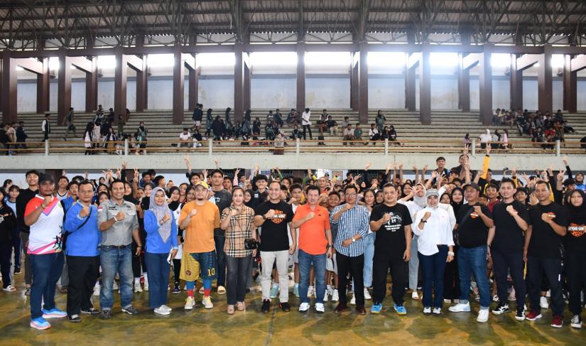 Pembukaan PERBASI CUP III di Kota Bengkulu.