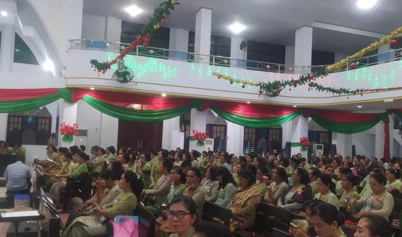Perayaan Natal HKBP Perempuan Bengkulu.