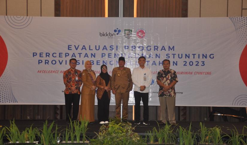 Pemerintah Provinsi Bengkulu Evaluasi TPPS untuk Akselerasi Program Bangga Kencana dan Penurunan Stunting.