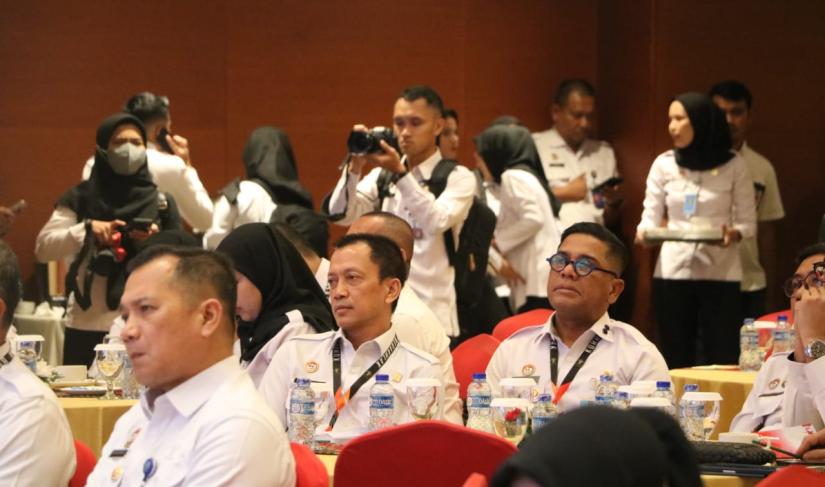 Rakornas Kemenkumham di Jakarta.