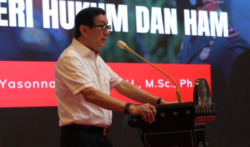 Yasonna H Laoly Bahas beberapa aspek dalam persiapan menuju tahun 2024.