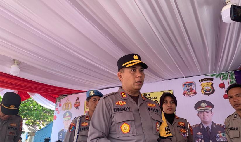 Kapolresta Bengkulu AKBP Deddy Natta.
