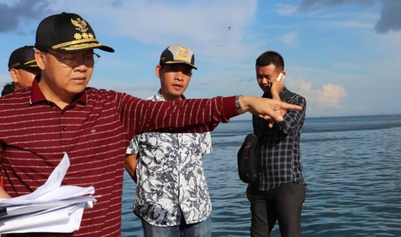 Dokumentasi kunjungan Gubernur Bengkulu Rohidin Mersyah ke Pulau Enggano.