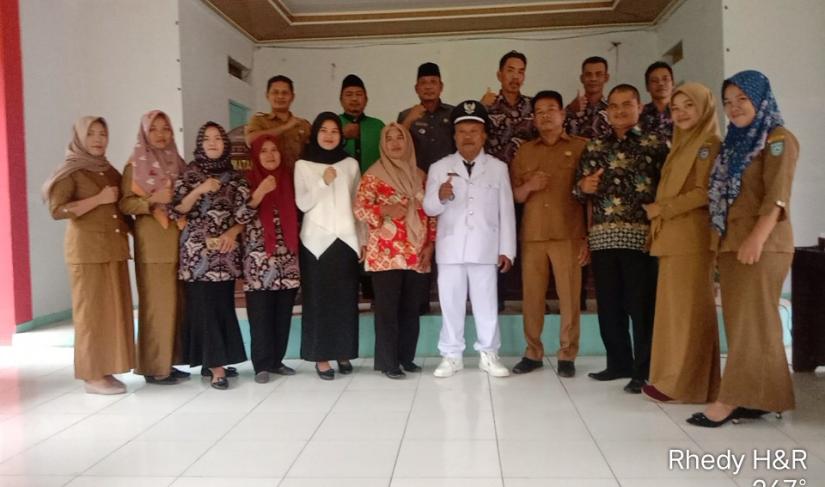 Camat Arma jaya beserta Pjs kades desa gardu beserta perangkat desa gardu, serta Paw bpd desa pematang sapang