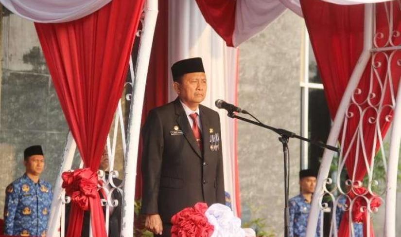 Sekda Hamka Bertindak Sebagai Inspektur Upacara HUT RI Ke 78