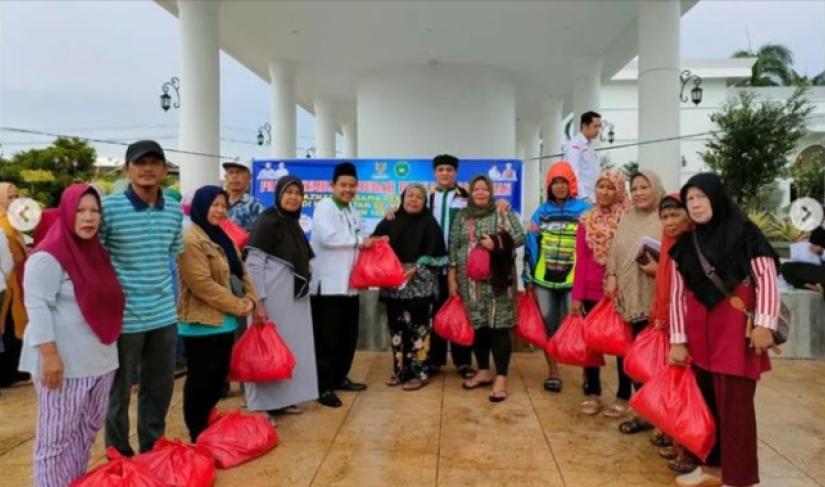Sembako Murah yang digelar oleh Baznas Kota Bengkulu Foto/Dok