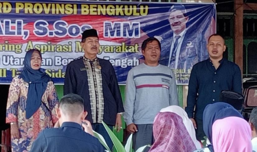 Dewan Tantawi Dali Saat Reses di Bengkulu Utara Foto/Dok