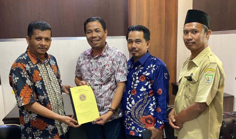 Usin Saat Bersama Perwakilan SMAN 3 kota Bengkulu