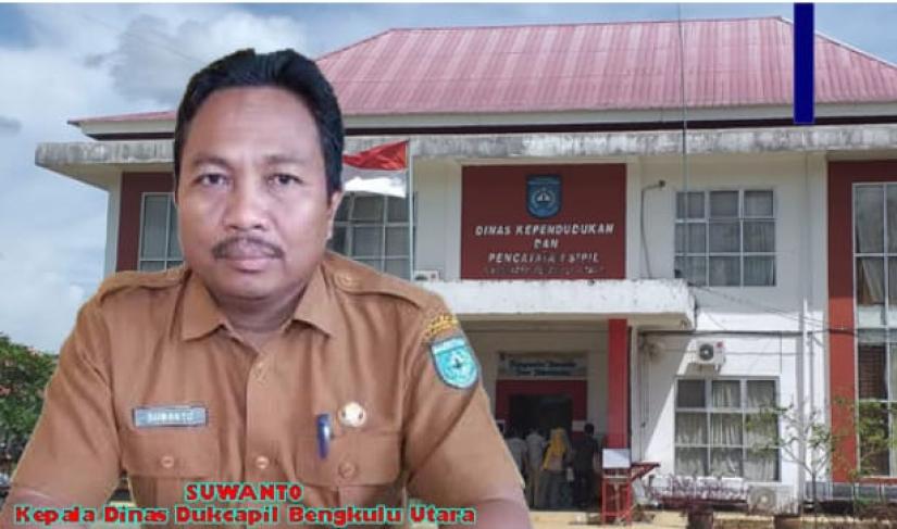 Kepala Dinas Dukcapil Kabupaten Bengkulu Utara, Suwanto 