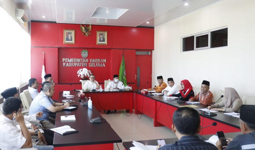 Pemerintah Kabupaten Seluma telah mematangkan persiapan Festival malam Nujuh Likur, Kamis (13/04/2023). 