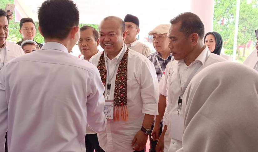 Patrice Rio Capella resmi mendaftarkan diri ke Komisi Pemilihan Umum (KPU) Provinsi Bengkulu sebagai calon Anggota DPD RI, hari ini Kamis, (11 Mei 2023).