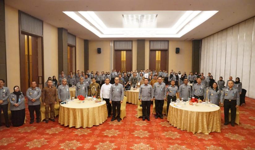 Konsinyasi Percepatan Tindak Lanjut Hasil Pemeriksaan BPK RI Semester I Tahun 2023, di Jakarta, Selasa (14/11/2023).