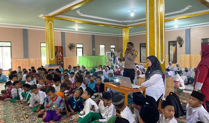 MIN 4 Bengkulu Tengah sosialisasi tentang perundungan pada hari ini, Rabu (22/11/2023).