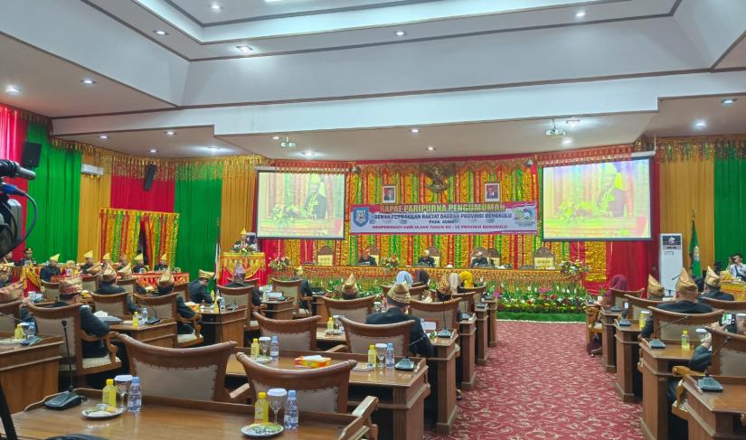 Paripurna HUT Provinsi Bengkulu ke 55