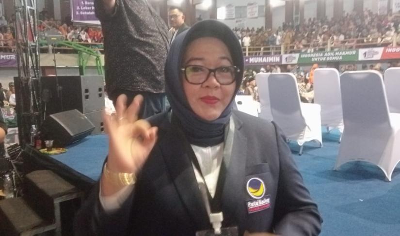 Caleg DPR RI Suryatati Najamudin.