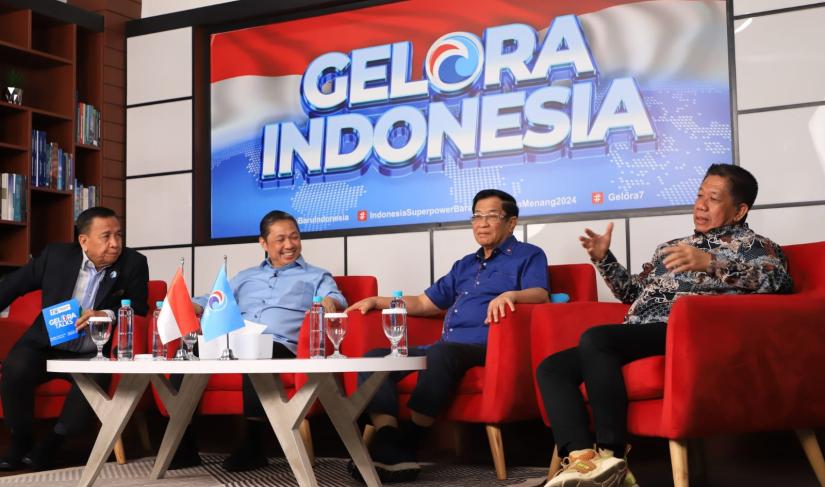 Gelora Talks bertajuk 'Pilpres 2024: Menyatukan Semangat Keumatan dan Kebangsaan', Rabu (20/12/2023) sore.