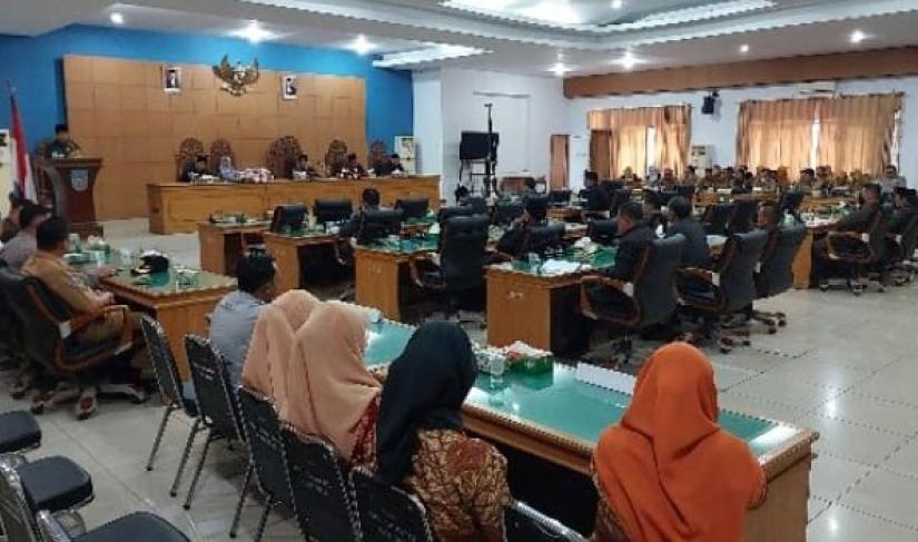 Ruang rapat DPRD Bengkulu Utara 