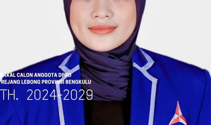 Juliyanti S.Pd siap maju sebagai salah satu kandidat calon legislatif Kabupaten Rejang Lebong Tahun 2024.