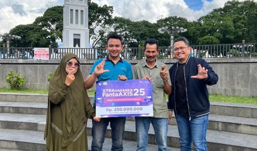 Lewat Kuis Xtravaganza/FantAXIS XL Axiata Tebar Hadiah Ratusan Juta di Sumatera