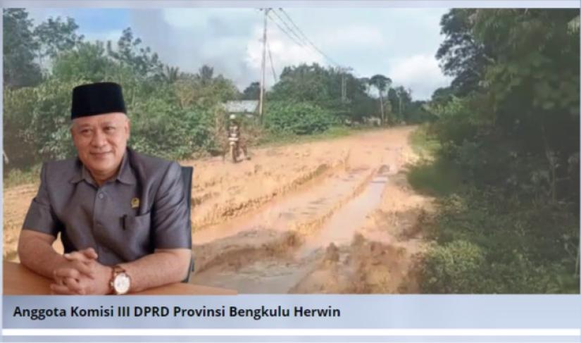 Anggota Komisi III DPRD Provinsi Bengkulu Herwin