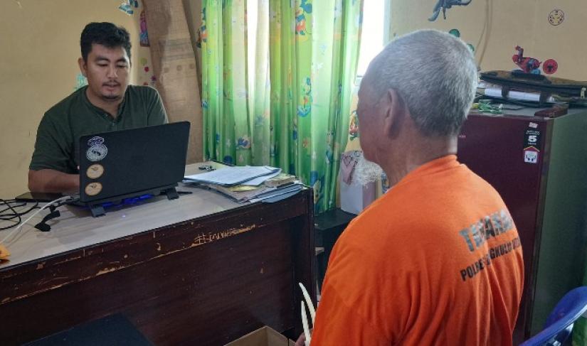 Kakek 88 Tahun Dilaporkan sebagai terduga pelaku Tindak Pidana Persetubuhan dan atau Pencabulan Terhadap Anak Dibawah Umur