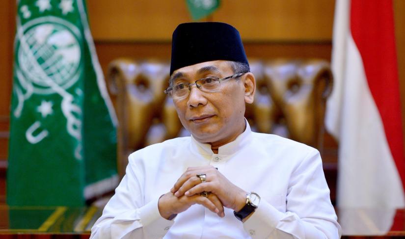 Ketua Umum Pengurus Besar Nahdlatul Ulama (PBNU) Yahya Cholil Staquf alias Gus Yahya.