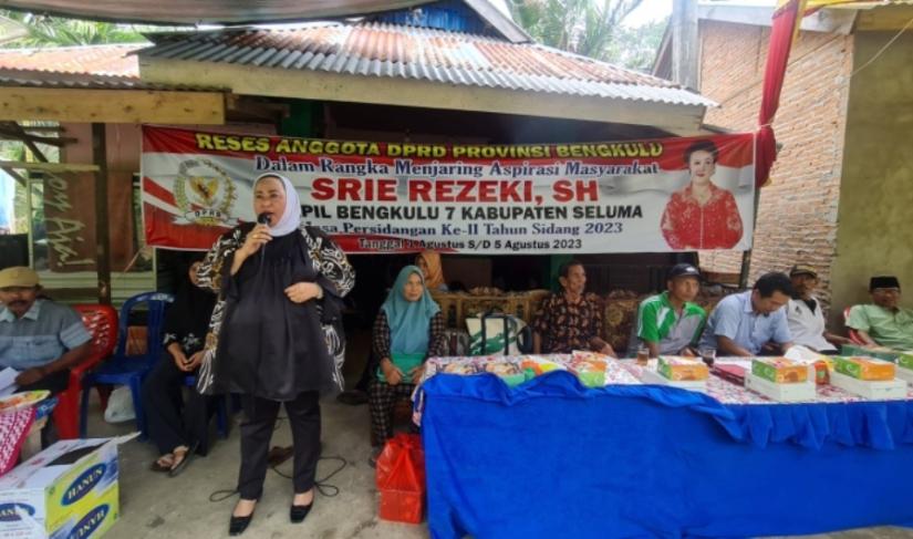 Dewan Sri Rejeki Saat Reses di Seluma Foto.Dok