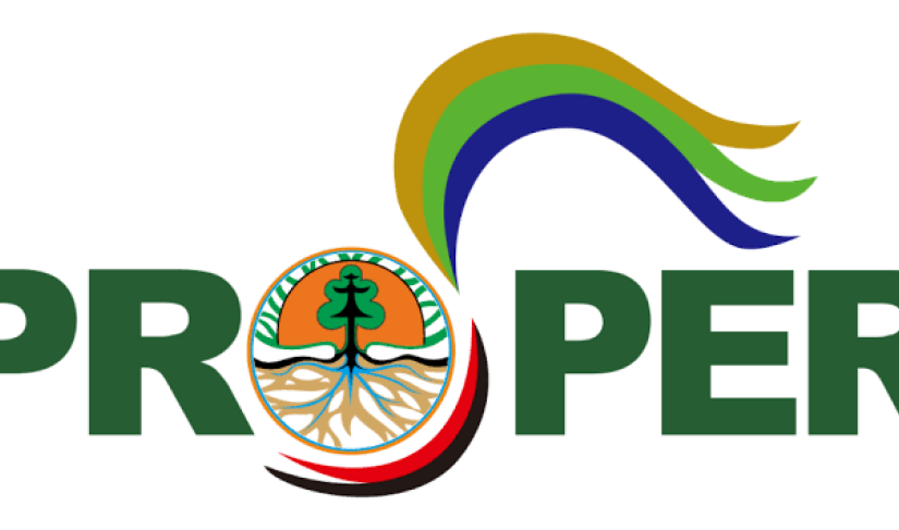 Logo penilaian Proper lingkungan perusahaan.