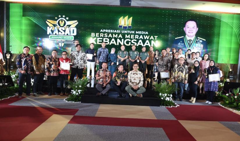 foto bersama Kasad Award 2023