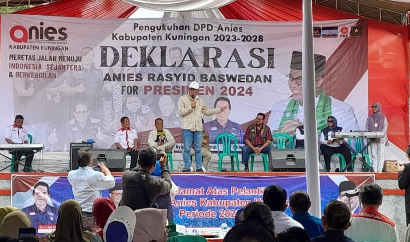 Deklarasi Relawan Anies-Manies Kuningan.