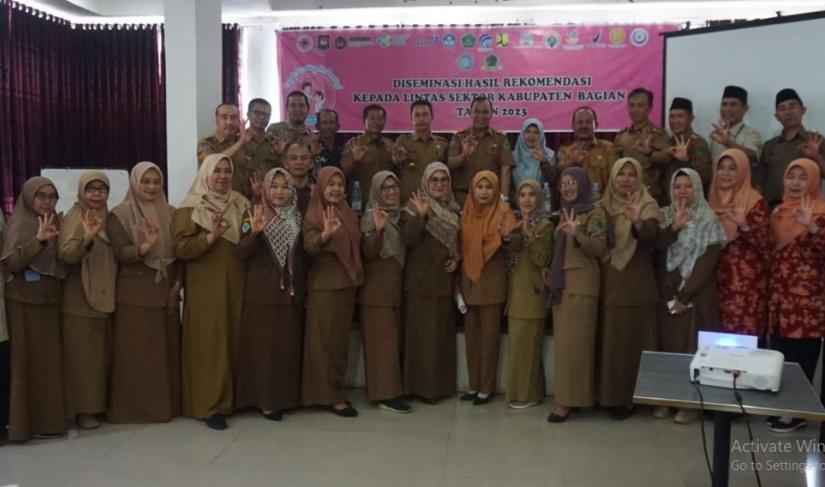 TPPS Rejang Lebong Diseminasikan Hasil Rekomendasi Lintas Sektoral.