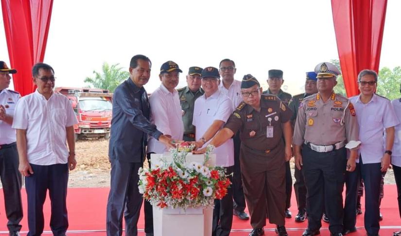 Resmikan Groundbreaking Terminal Tipe A Air Sebakul Kota Bengkulu, Gubernur Rohidin Optimis Jadi Pusat Ekonomi Baru