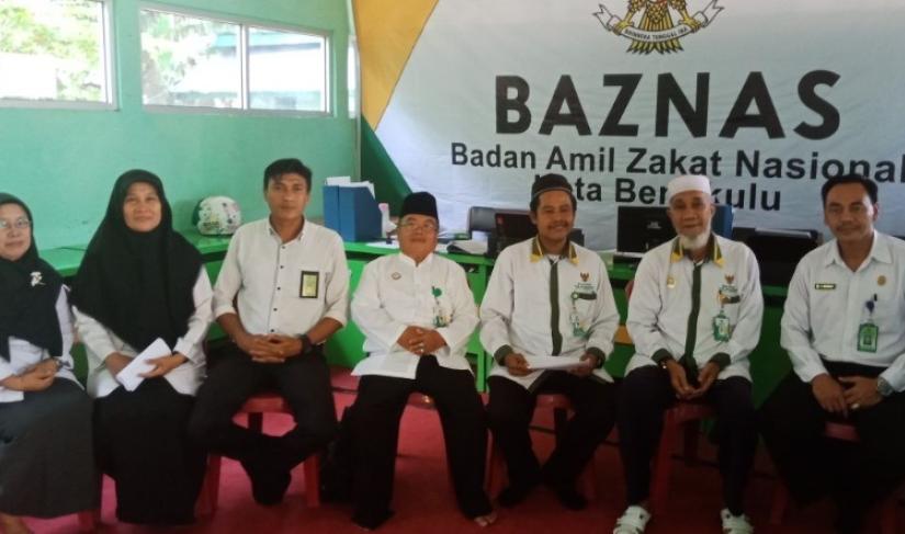 Pengurus Badan Amil Zakat Nasional (Baznas) Kota Bengkulu (foto: dok)